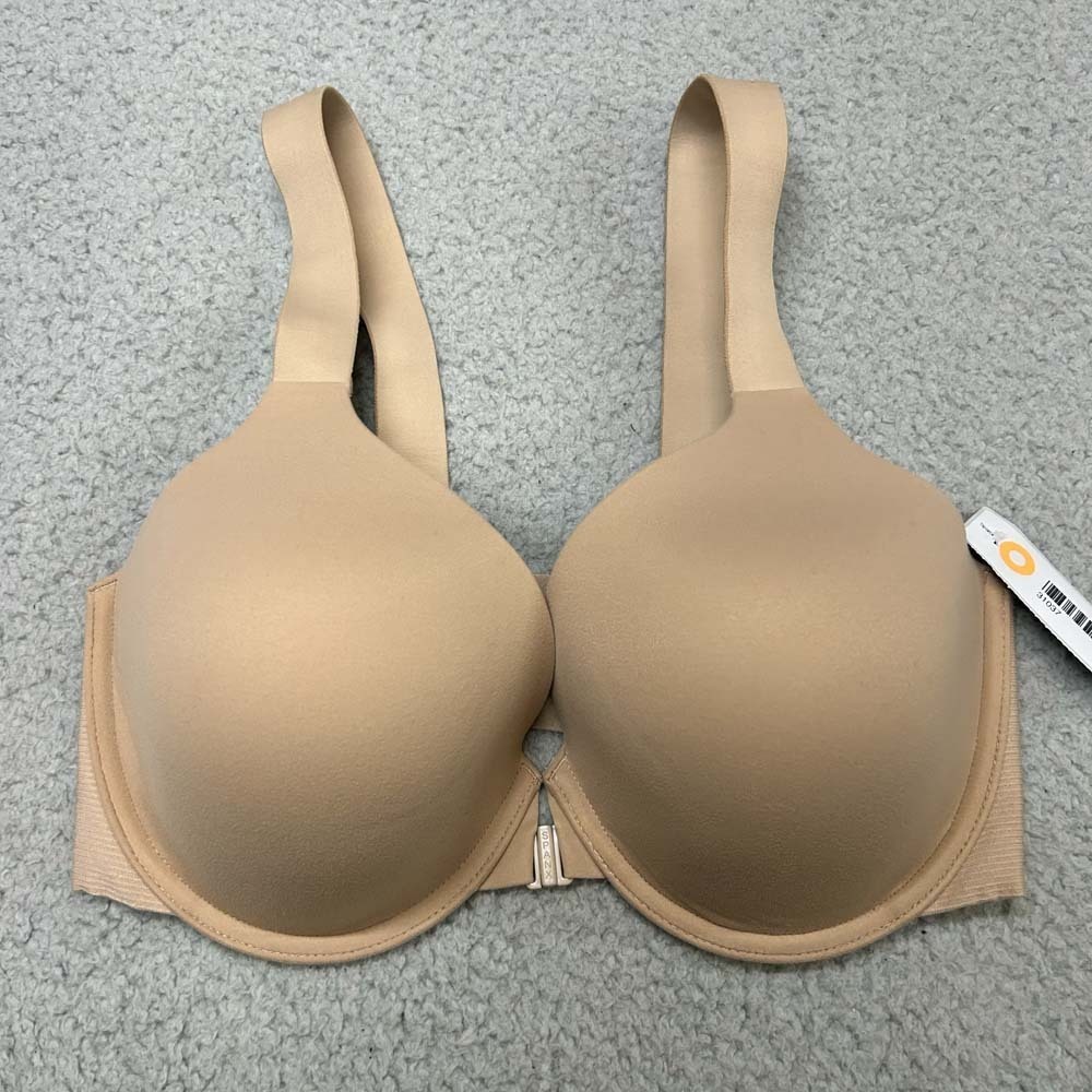 Spanx Bra 36D T-Shirt Bra Front Closure Shaping Shapwear